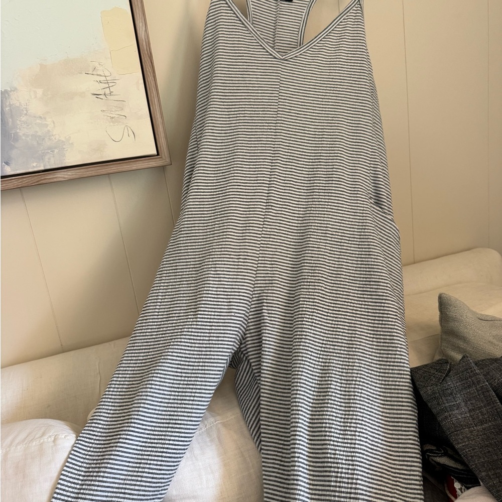 Striped Women's Jumpsuit